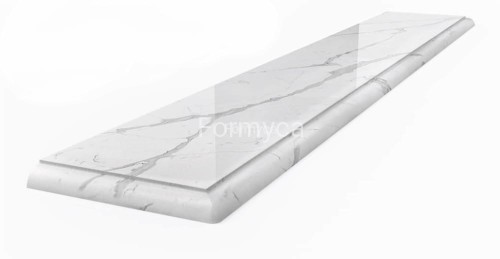 Calacatta Venato Navona nar. zaokrąglone 3 cm.jpg